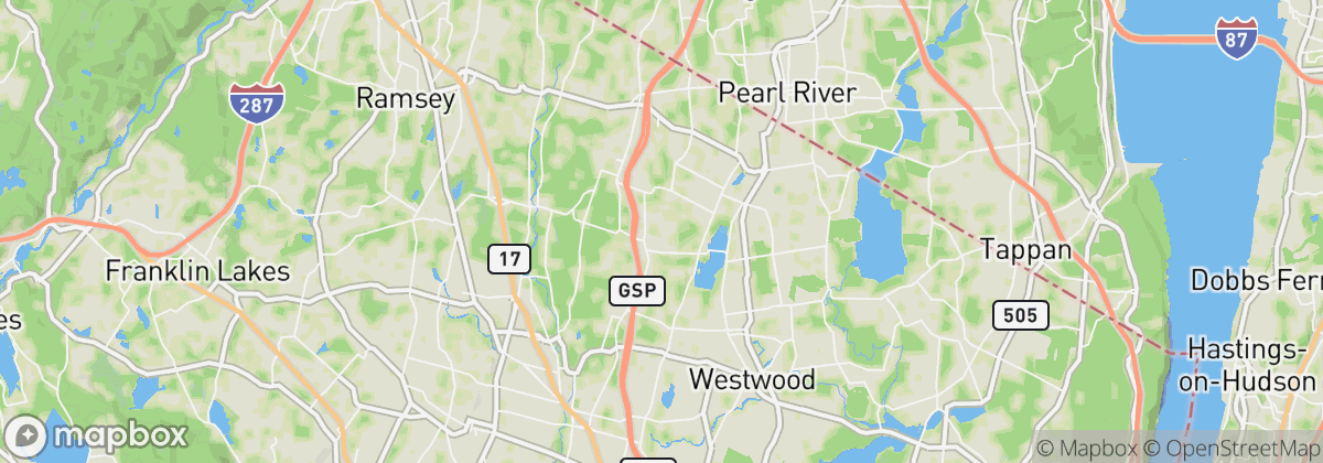 Map: Woodcliff Lake, NJ