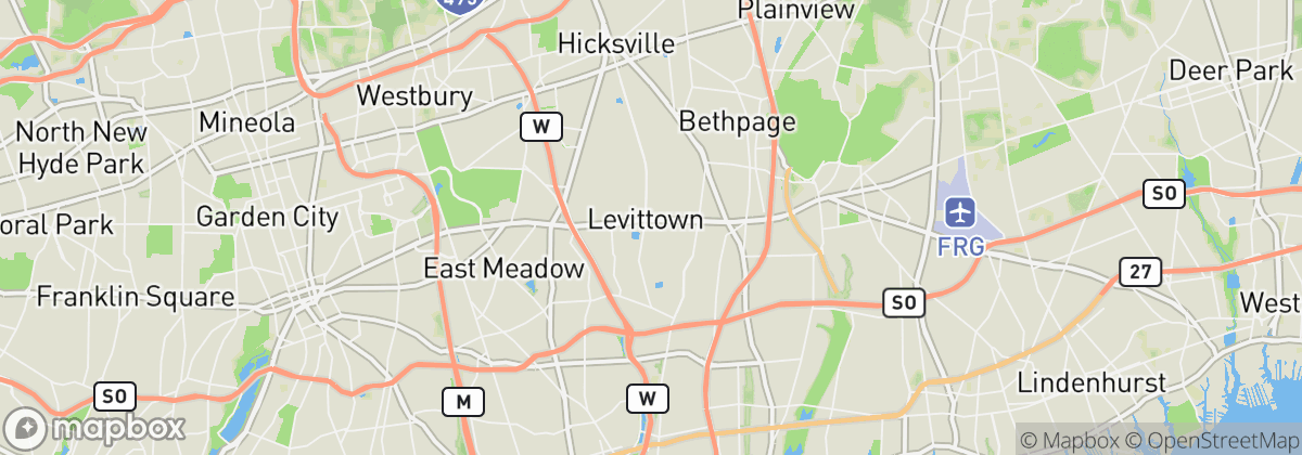 Map: Levittown, NY