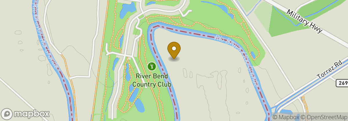 Map location: River Bend Country Club