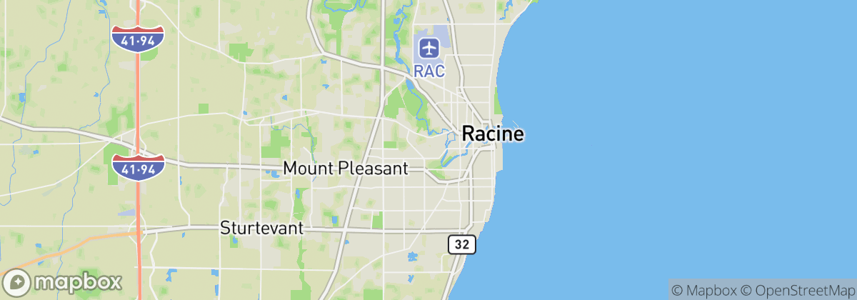 Map: Racine, WI