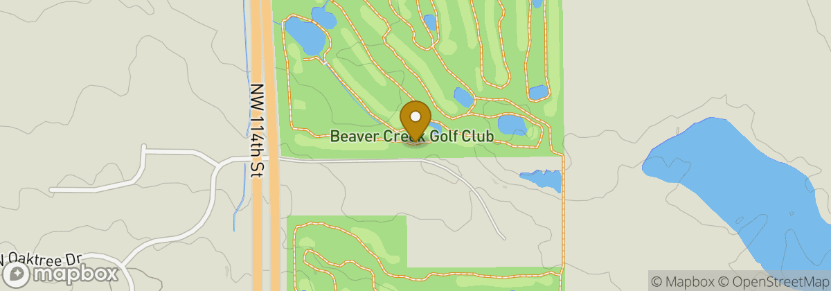 Map location: Beaver Creek Golf Club