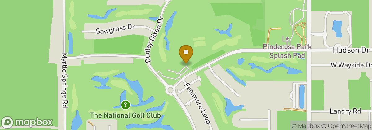 Map location: The National Golf Club