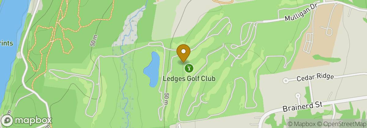 Map location: Ledges Golf Club