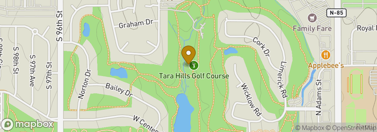 Map location: Tara Hills Golf Course