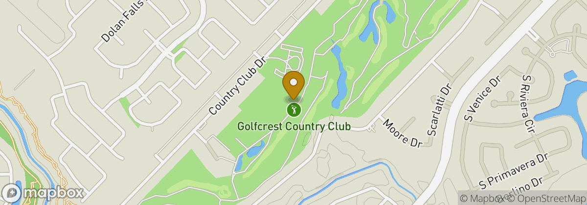 Map location: Golfcrest Country Club