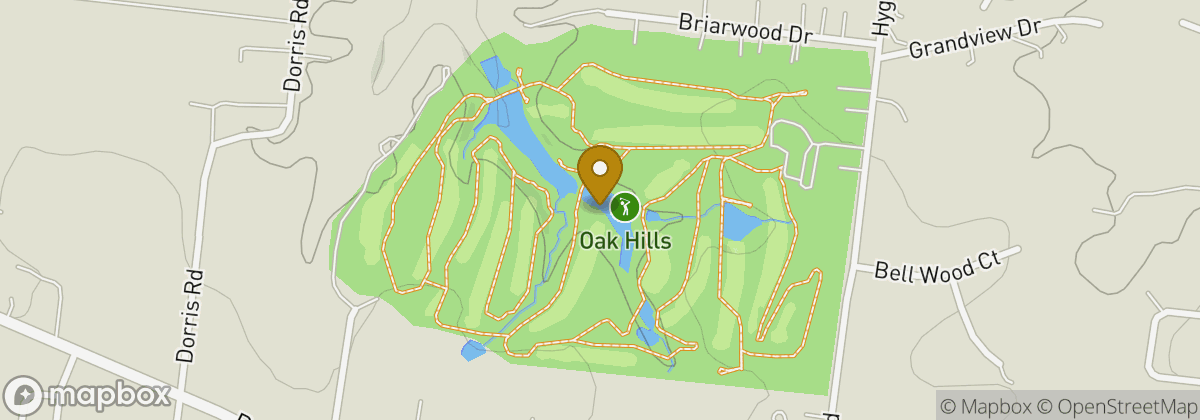 Map location: Oak Hills