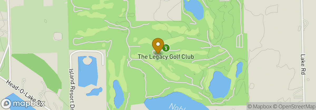 Map location: The Legacy Golf Club