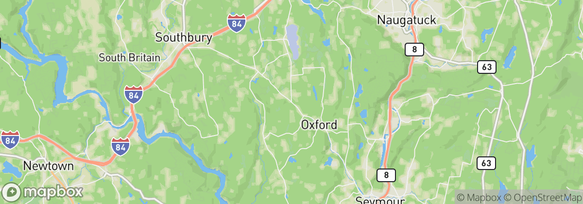 Map: Oxford, CT