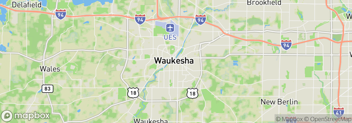 Map: Waukesha, WI