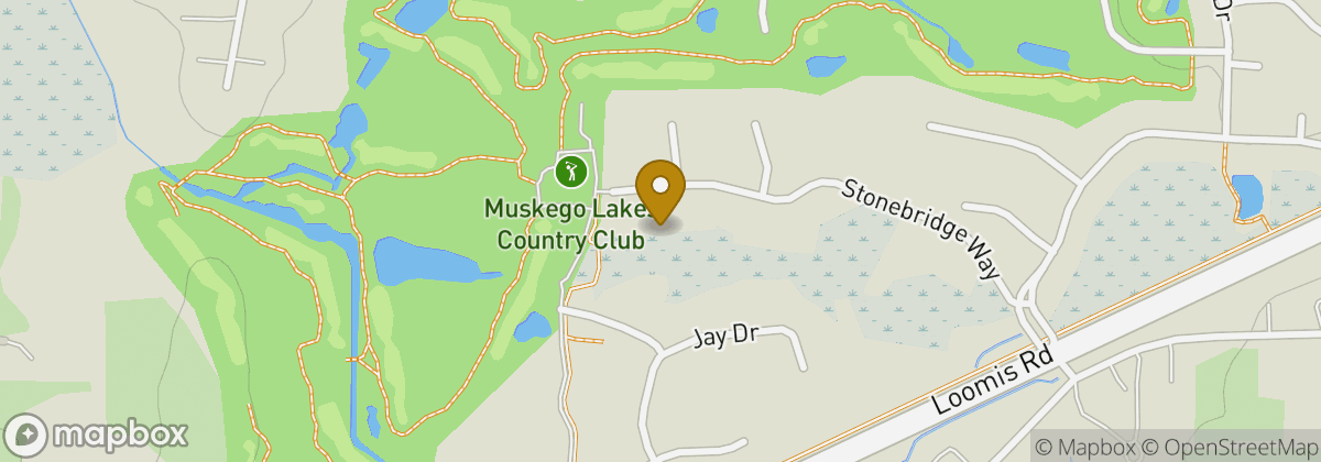 Map location: Muskego Lakes Country Club