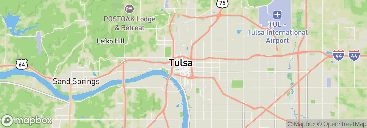 Map: Tulsa, OK