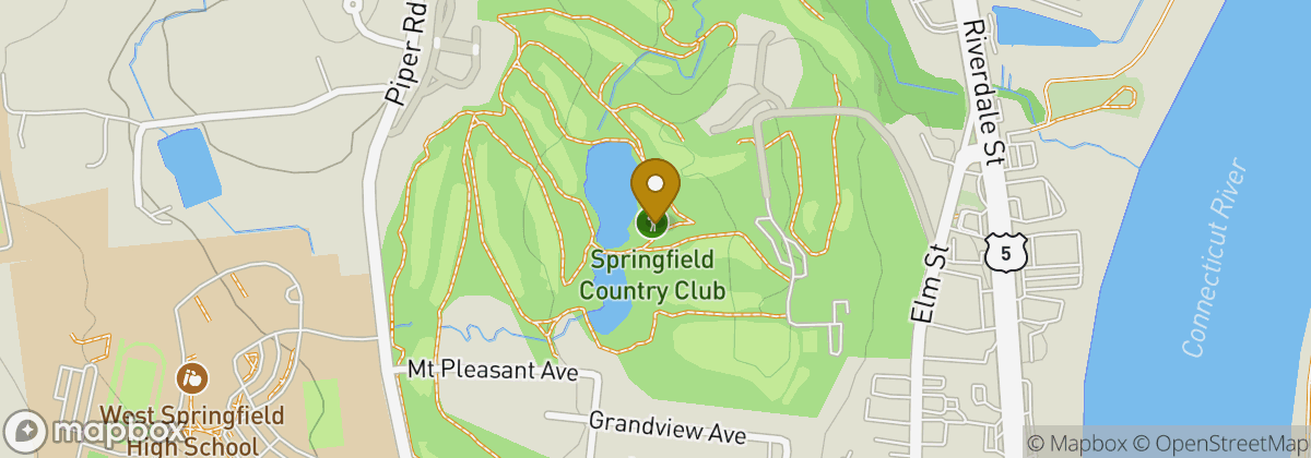 Map location: Springfield Country Club