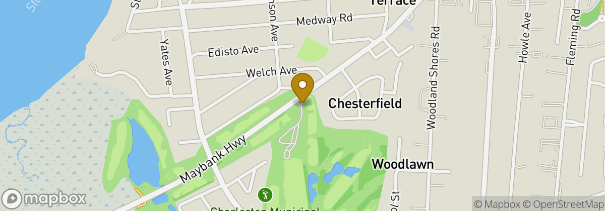 Map location: City of Charleston Municipal Golf Course