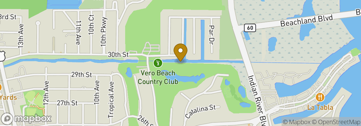 Map location: Vero Beach Country Club