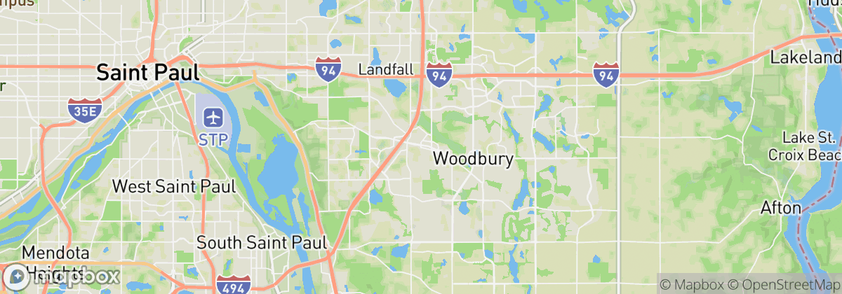 Map: Woodbury, MN