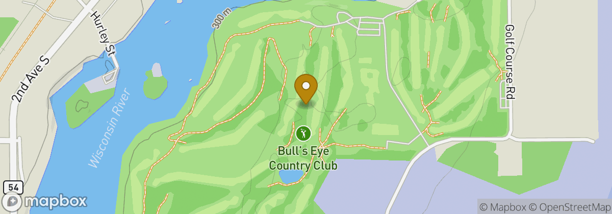 Map location: Bull's Eye Country Club