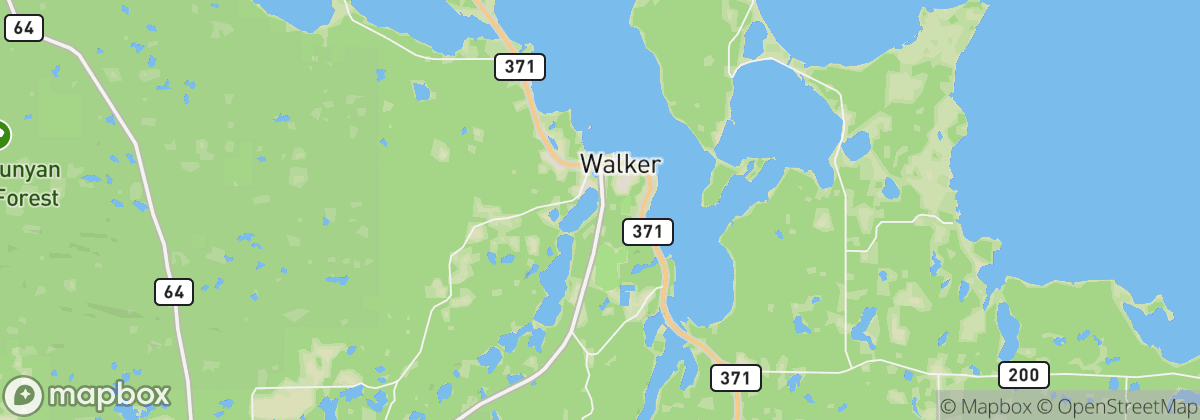 Map: Walker, MN
