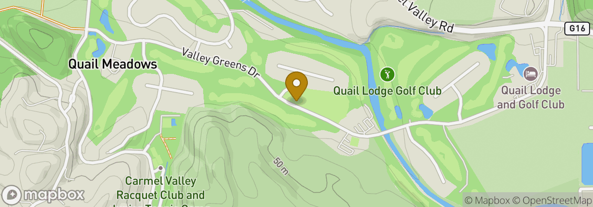 Map location: Quail Lodge Golf Club