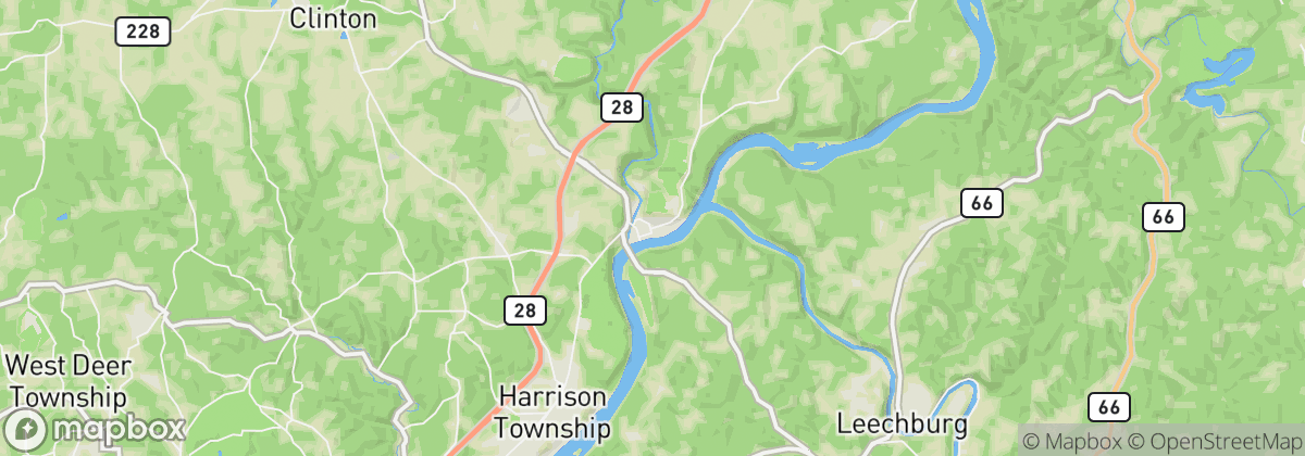 Map: Freeport, PA