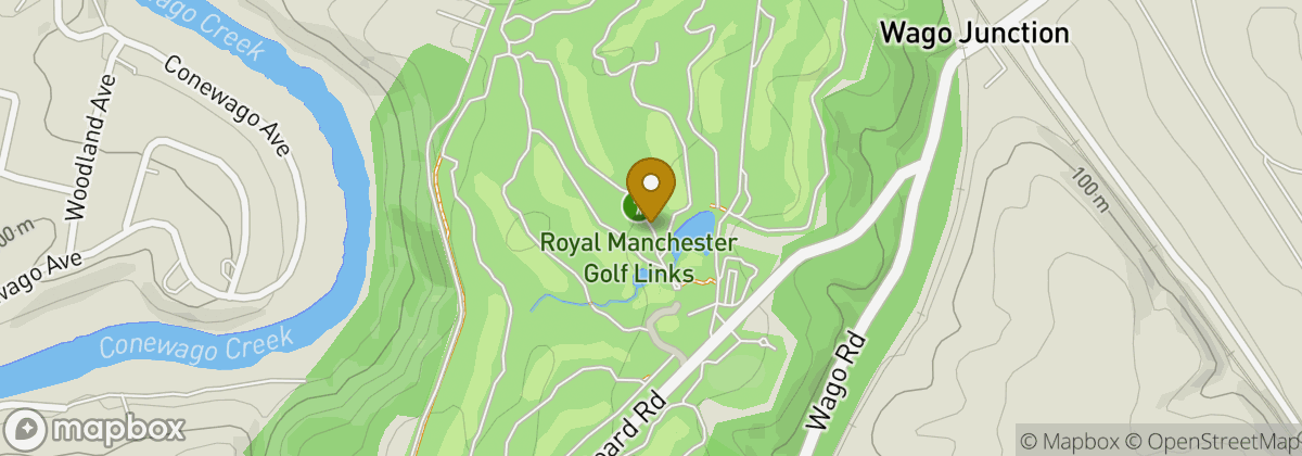 Map location: Royal Manchester Golf Links