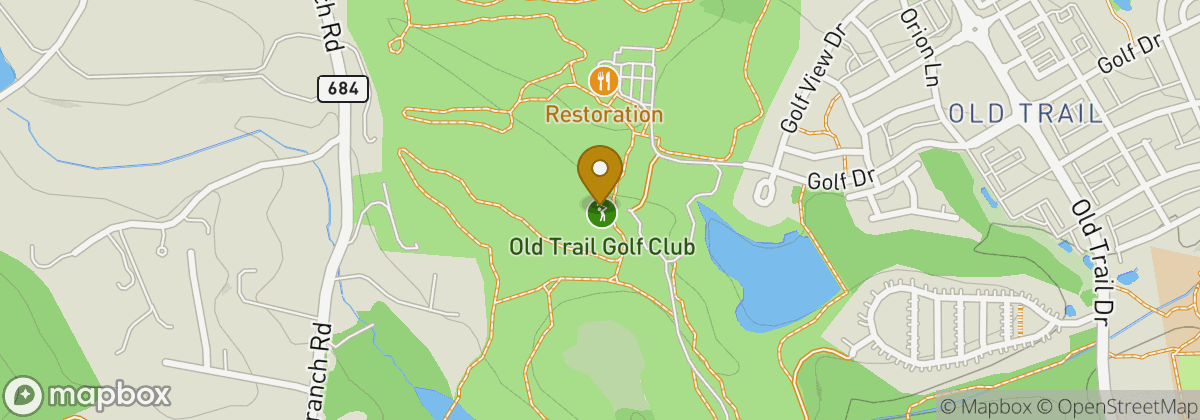 Map location: Old Trail Golf Club