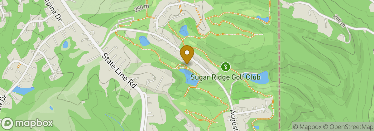Map location: Sugar Ridge Golf Club