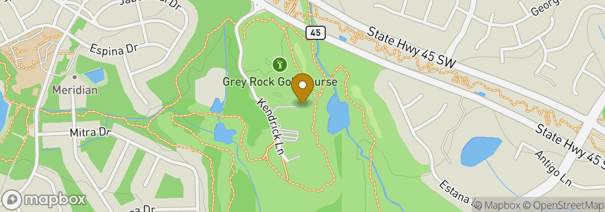 Map location: Grey Rock Golf Club & Tennis