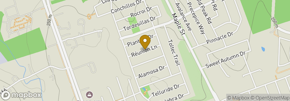 Map location: Reunion Ranch