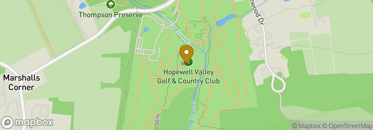 Map location: Hopewell Valley Golf & Country Club
