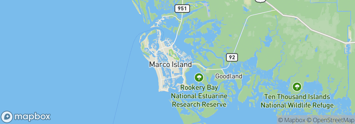 Map: Marco Island, FL