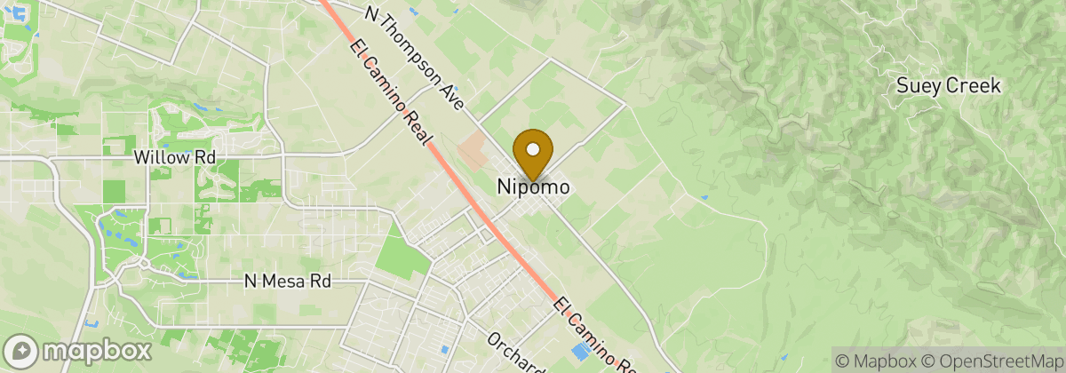 Map location: Nipomo