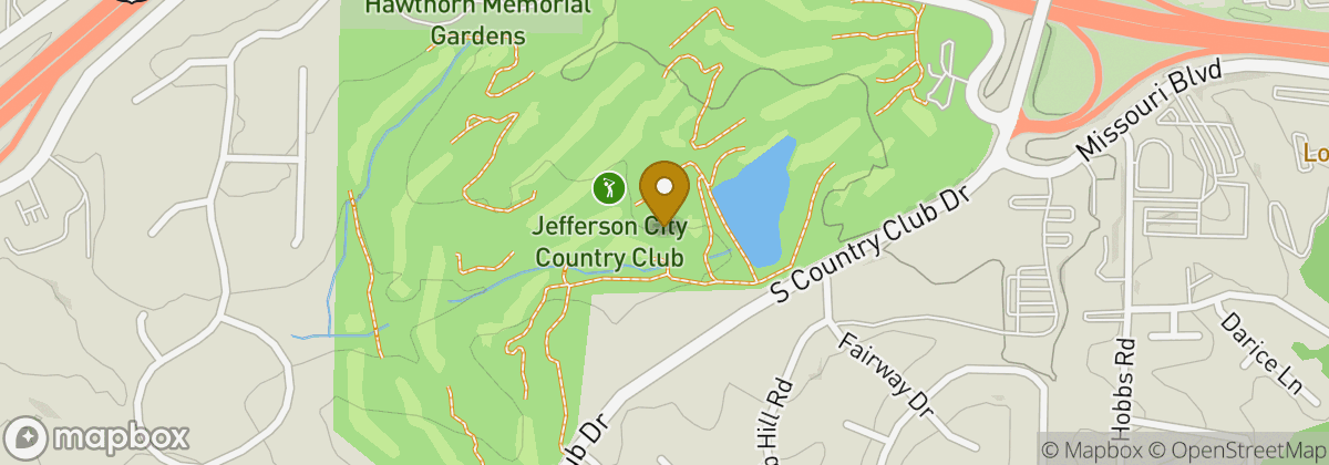 Map location: Jefferson City Country Club