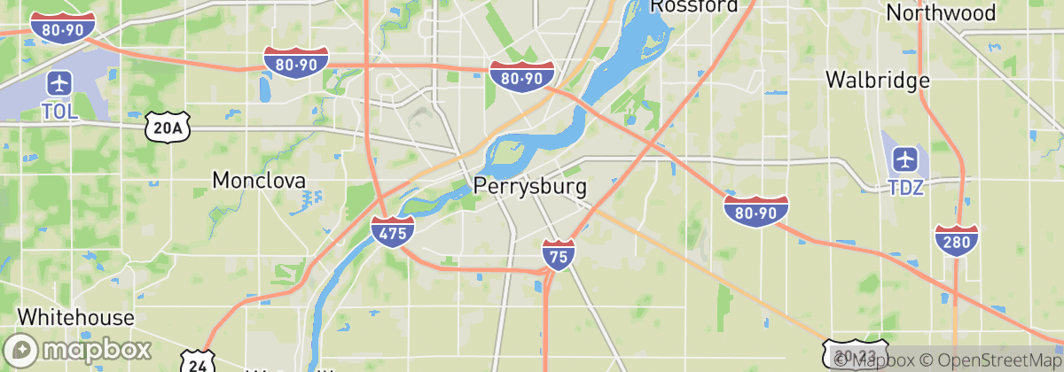 Map: Perrysburg, OH
