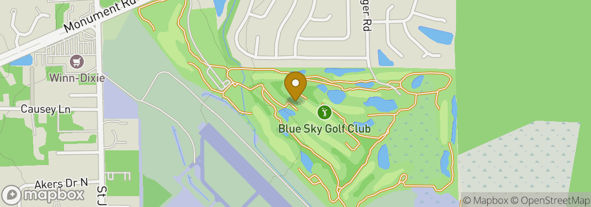 Map location: Blue Sky Golf Club